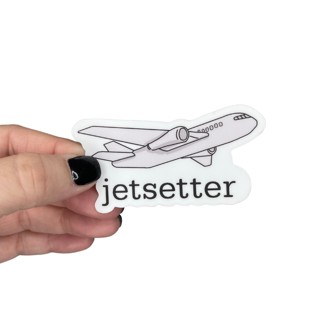 STICKER - Jetsetter Plane Sticker