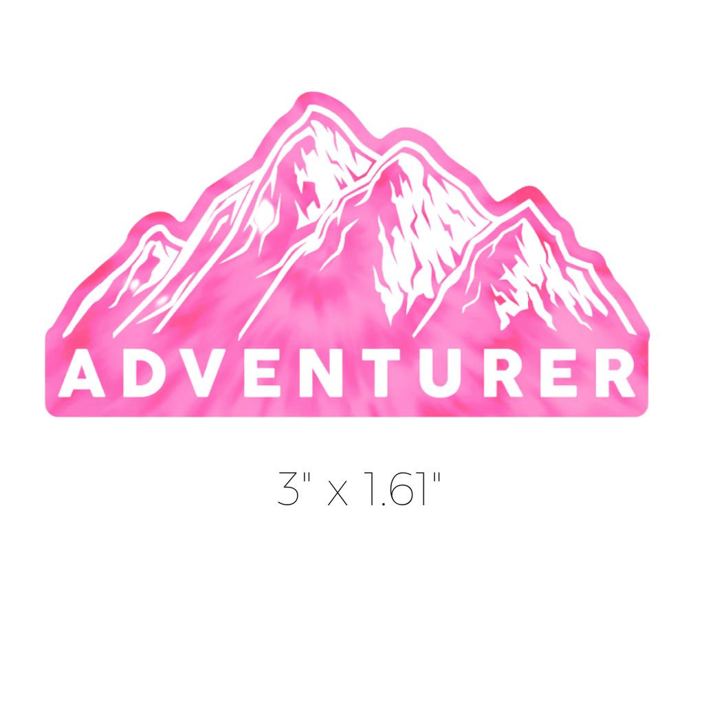 STICKER - Adventurer Mountain Sticker
